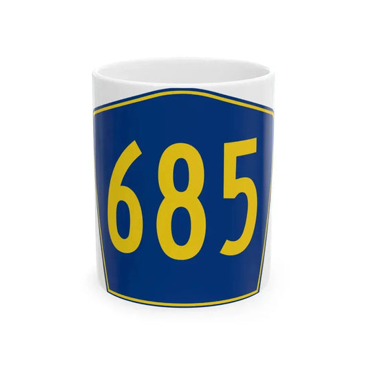 PR secondary 685 (Puerto Rico) (Road Sign) White Coffee Mug 11oz - Go Mug Yourself