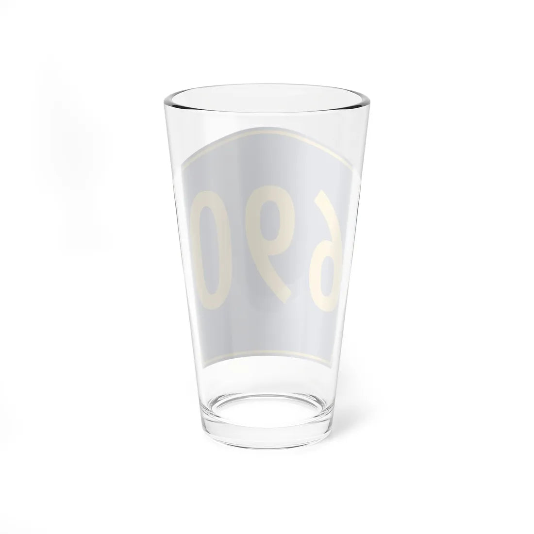 PR secondary 690 (Puerto Rico) (Road Sign) Pint Glass 16oz - Go Mug Yourself