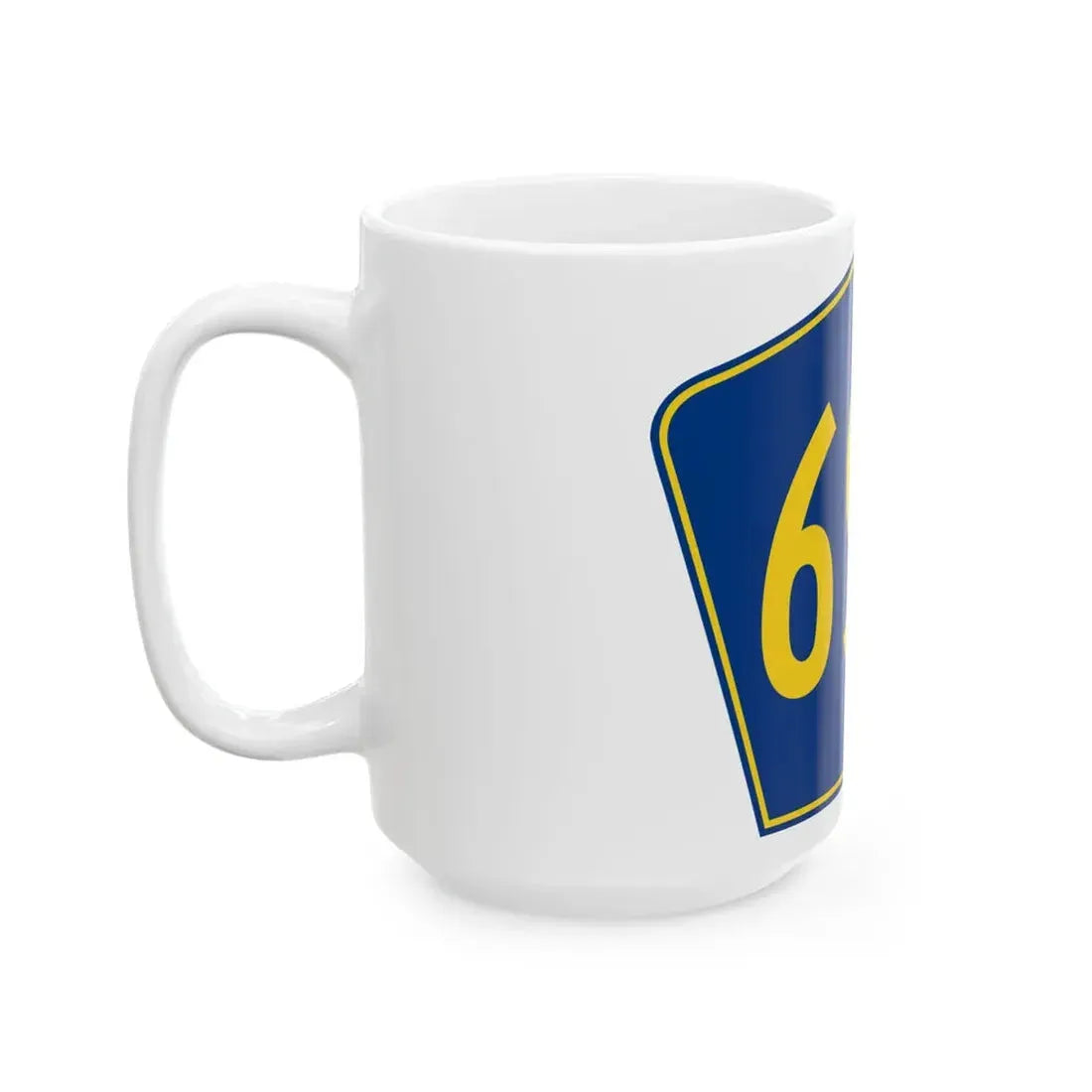 PR secondary 690 (Puerto Rico) (Road Sign) White Coffee Mug - Go Mug Yourself