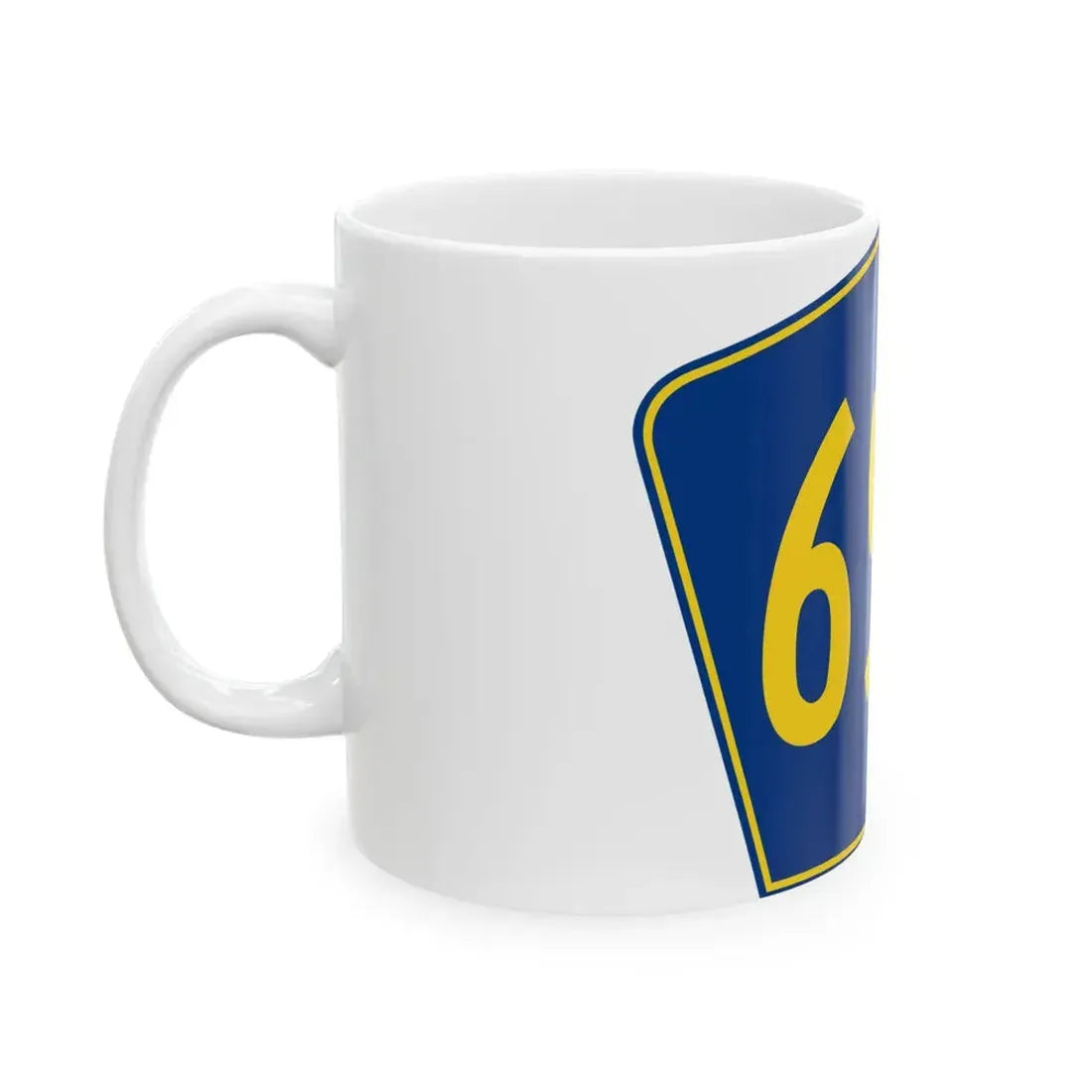 PR secondary 694 (Puerto Rico) (Road Sign) White Coffee Mug - Go Mug Yourself