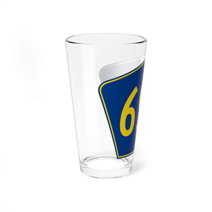PR secondary 695 (Puerto Rico) (Road Sign) Pint Glass 16oz - Go Mug Yourself