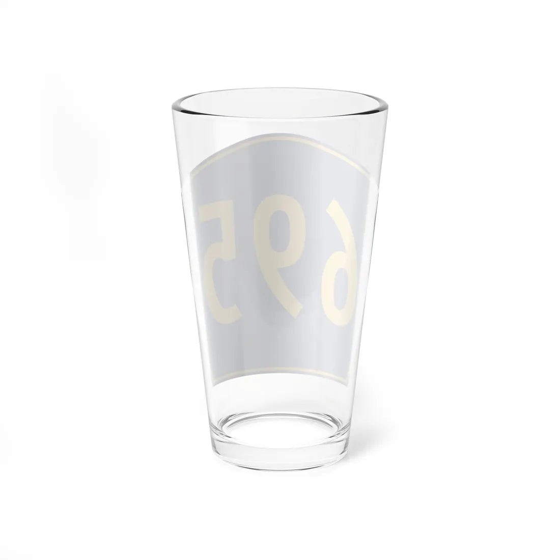 PR secondary 695 (Puerto Rico) (Road Sign) Pint Glass 16oz - Go Mug Yourself