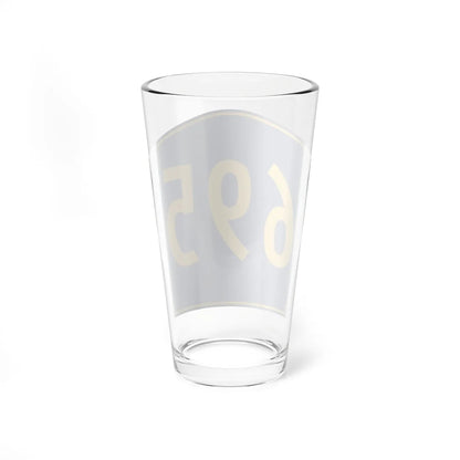 PR secondary 695 (Puerto Rico) (Road Sign) Pint Glass 16oz - Go Mug Yourself