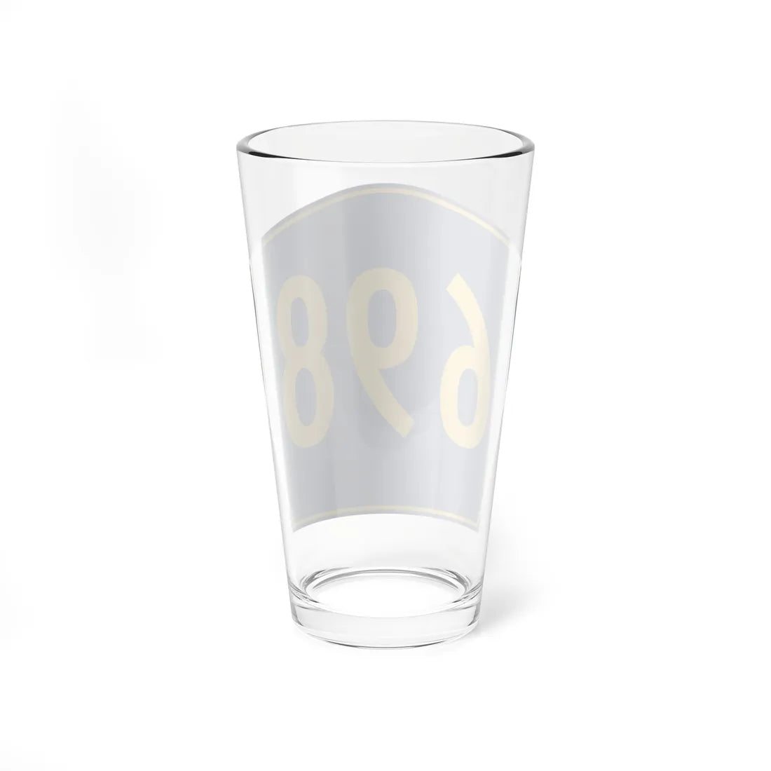 PR secondary 698 (Puerto Rico) (Road Sign) Pint Glass 16oz - Go Mug Yourself