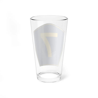 PR secondary 7 (Puerto Rico) (Road Sign) Pint Glass 16oz - Go Mug Yourself