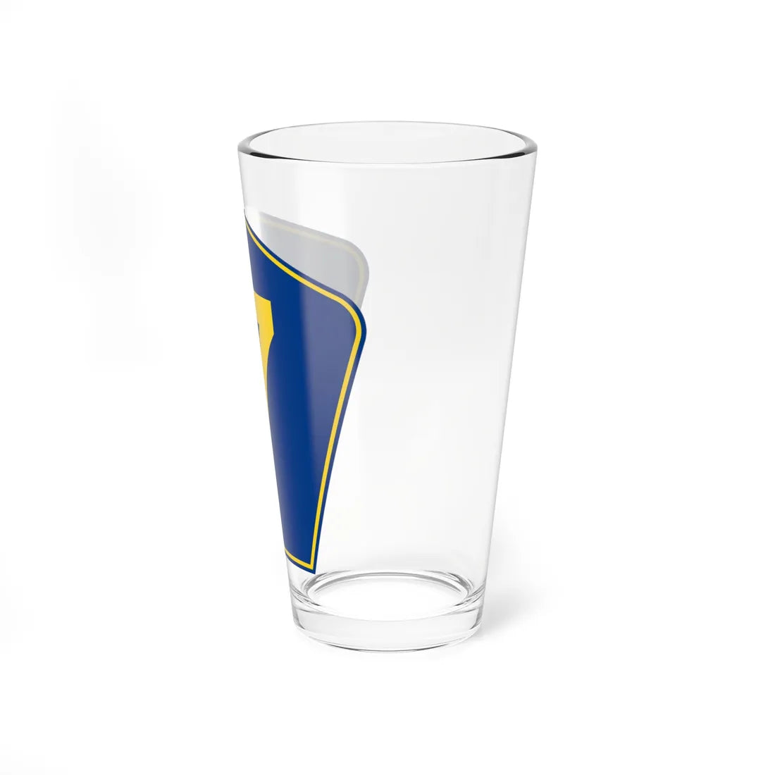 PR secondary 7 (Puerto Rico) (Road Sign) Pint Glass 16oz - Go Mug Yourself