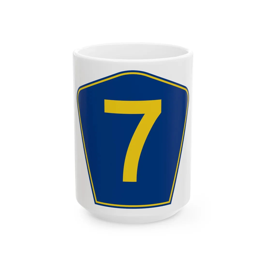 PR secondary 7 (Puerto Rico) (Road Sign) White Coffee Mug 15oz - Go Mug Yourself