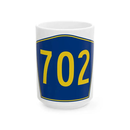 PR secondary 702 (Puerto Rico) (Road Sign) White Coffee Mug 15oz - Go Mug Yourself