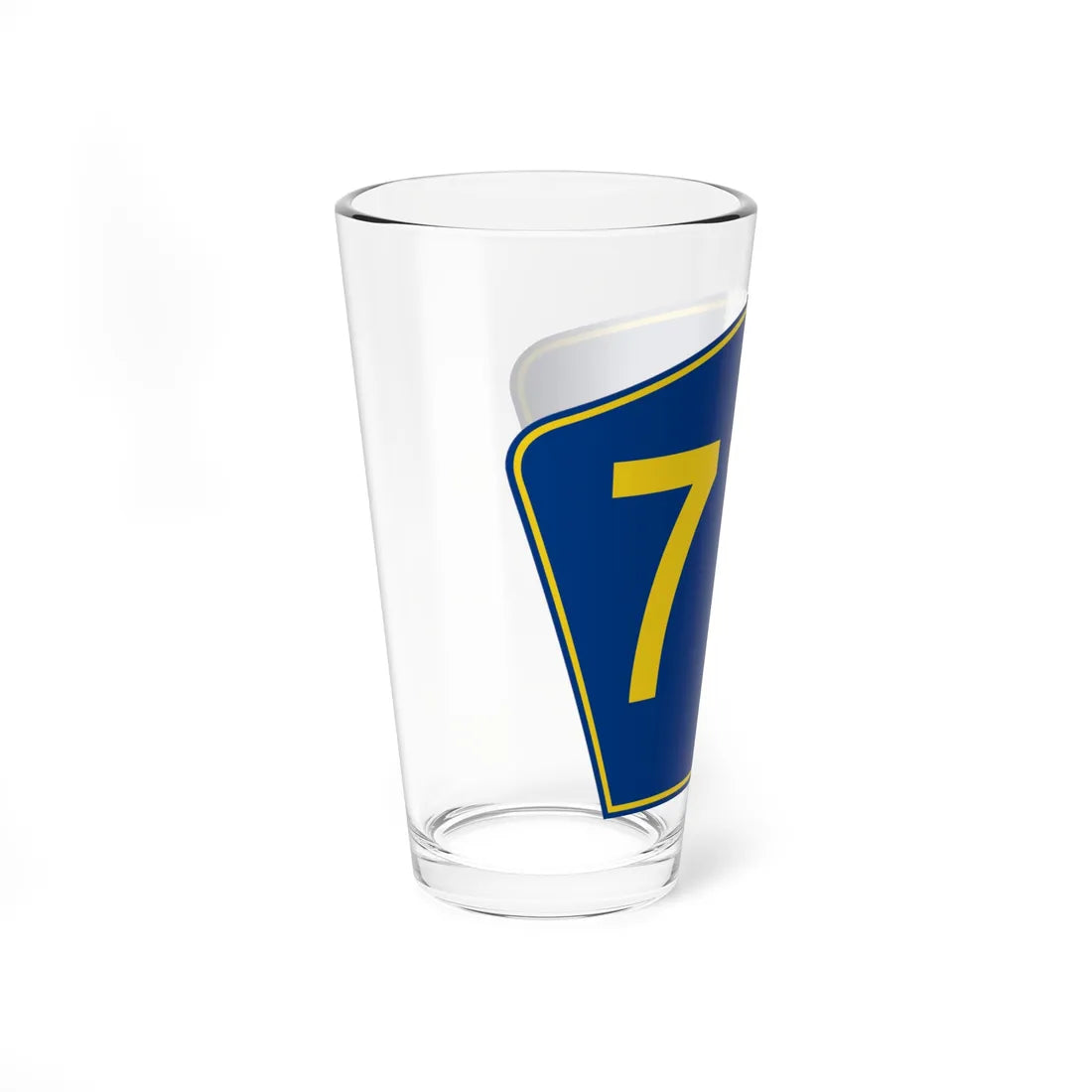 PR secondary 719 (Puerto Rico) (Road Sign) Pint Glass 16oz - Go Mug Yourself