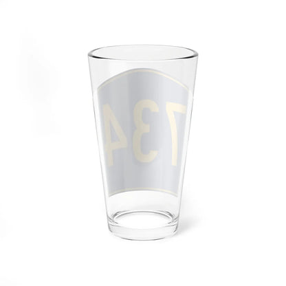PR secondary 734 (Puerto Rico) (Road Sign) Pint Glass 16oz - Go Mug Yourself