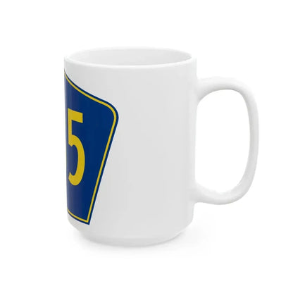 PR secondary 735 (Puerto Rico) (Road Sign) White Coffee Mug - Go Mug Yourself