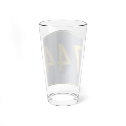 PR secondary 744 (Puerto Rico) (Road Sign) Pint Glass 16oz - Go Mug Yourself
