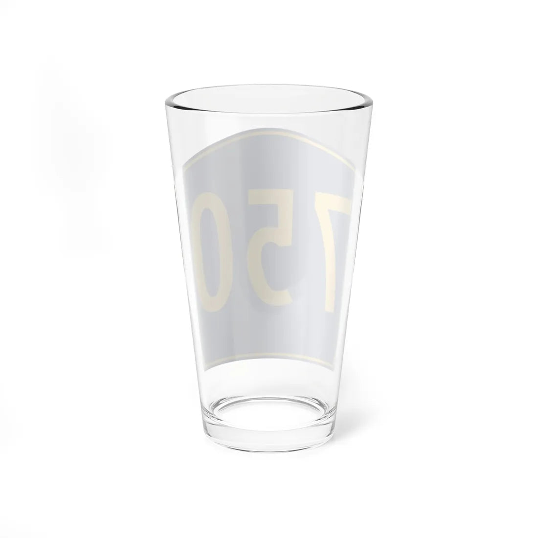 PR secondary 750 (Puerto Rico) (Road Sign) Pint Glass 16oz - Go Mug Yourself