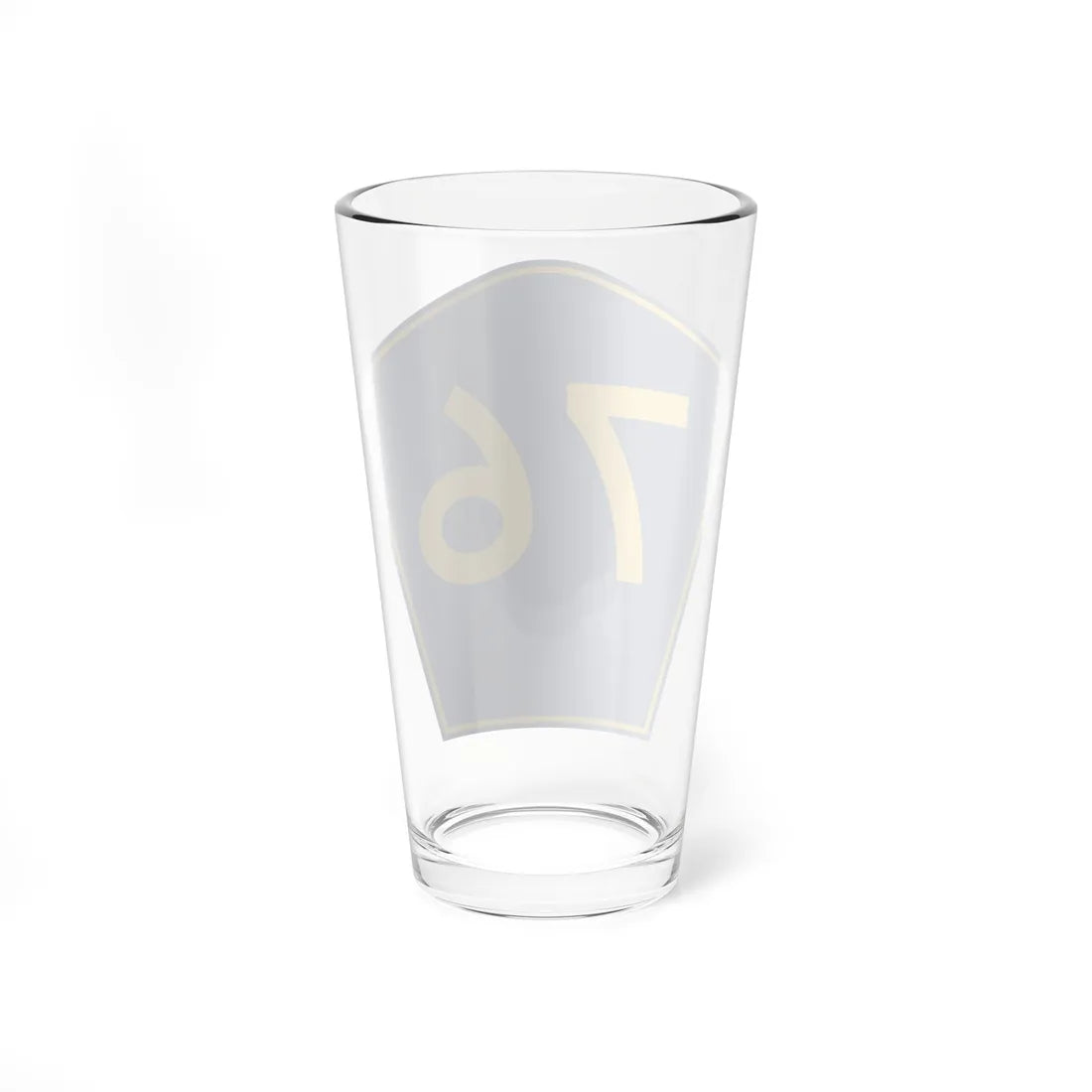 PR secondary 76 (Puerto Rico) (Road Sign) Pint Glass 16oz - Go Mug Yourself