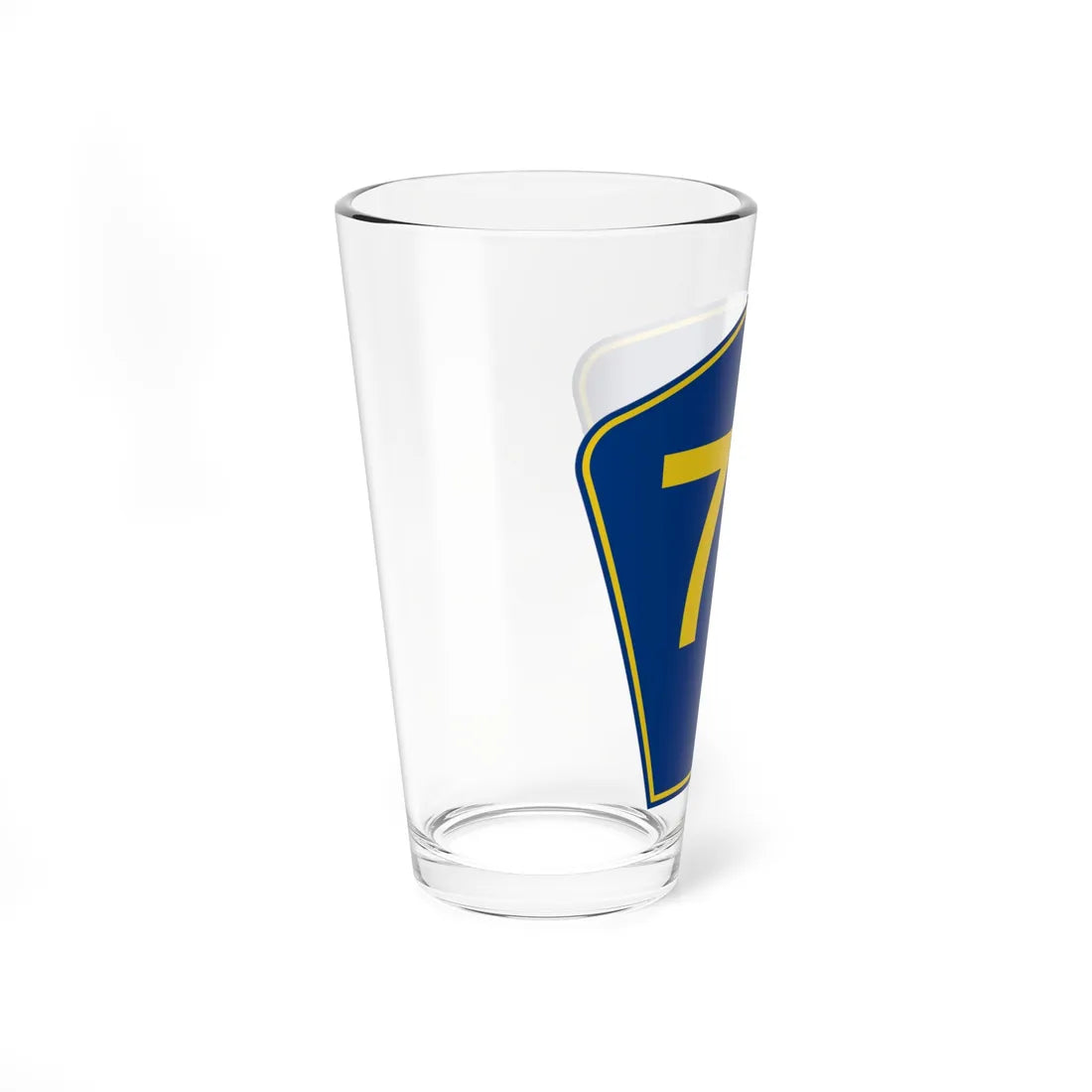 PR secondary 76 (Puerto Rico) (Road Sign) Pint Glass 16oz - Go Mug Yourself