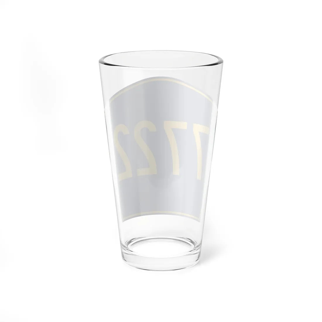 PR secondary 7722 (Puerto Rico) (Road Sign) Pint Glass 16oz - Go Mug Yourself