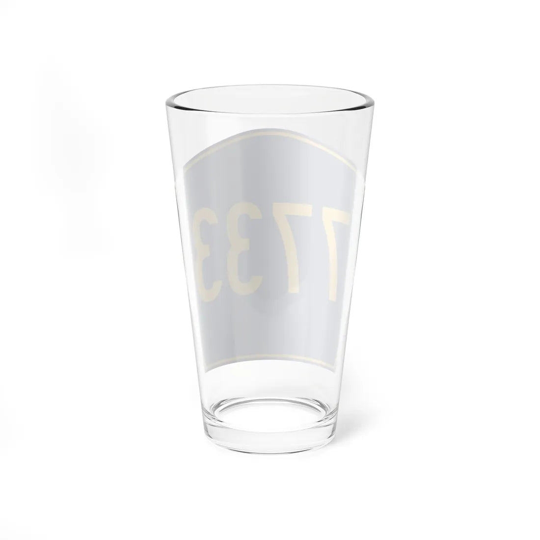 PR secondary 7733 (Puerto Rico) (Road Sign) Pint Glass 16oz - Go Mug Yourself