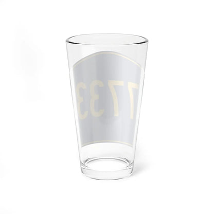 PR secondary 7733 (Puerto Rico) (Road Sign) Pint Glass 16oz - Go Mug Yourself
