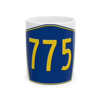 PR secondary 775 (Puerto Rico) (Road Sign) White Coffee Mug 11oz - Go Mug Yourself