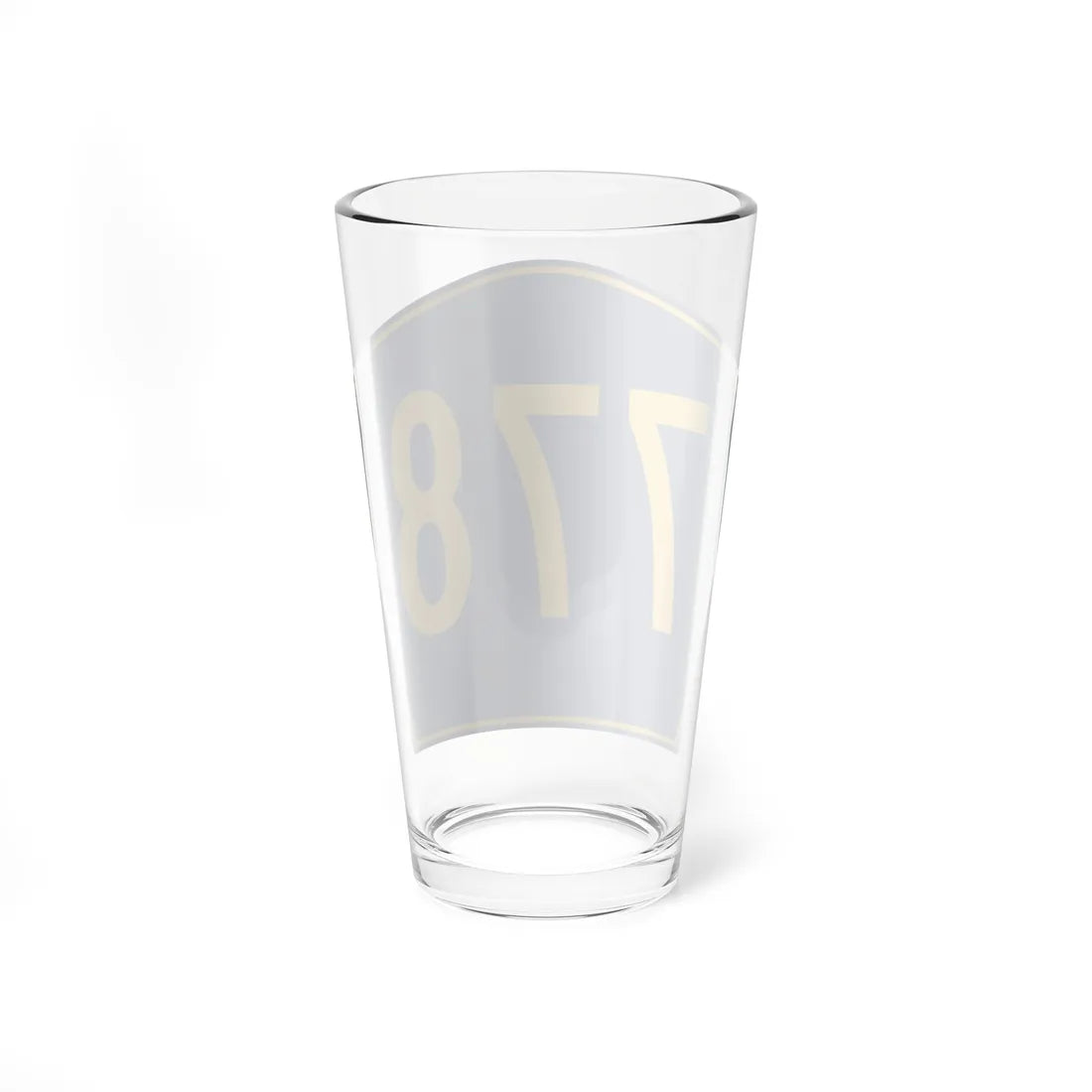 PR secondary 778 (Puerto Rico) (Road Sign) Pint Glass 16oz - Go Mug Yourself