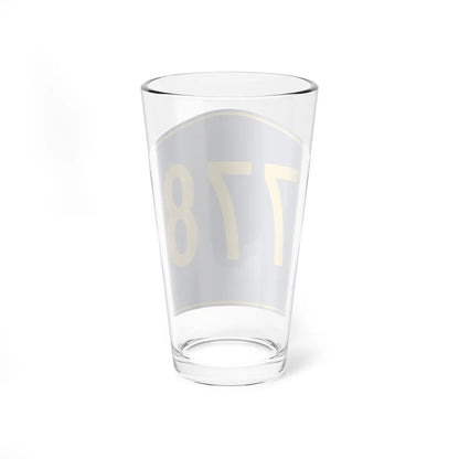 PR secondary 778 (Puerto Rico) (Road Sign) Pint Glass 16oz - Go Mug Yourself