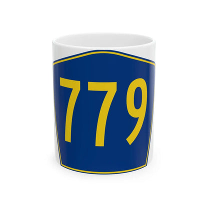 PR secondary 779 (Puerto Rico) (Road Sign) White Coffee Mug 11oz - Go Mug Yourself