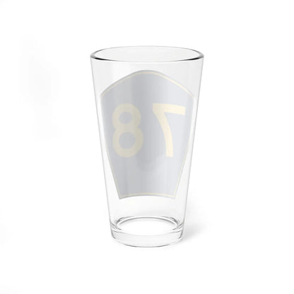 PR secondary 78 (Puerto Rico) (Road Sign) Pint Glass 16oz - Go Mug Yourself