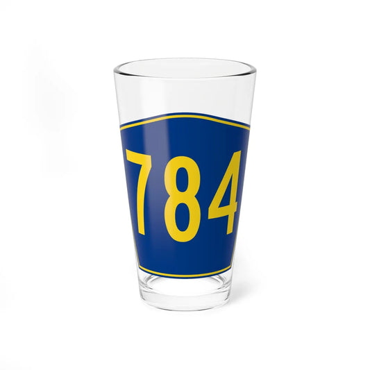 PR secondary 784 (Puerto Rico) (Road Sign) Pint Glass 16oz 16oz - Go Mug Yourself
