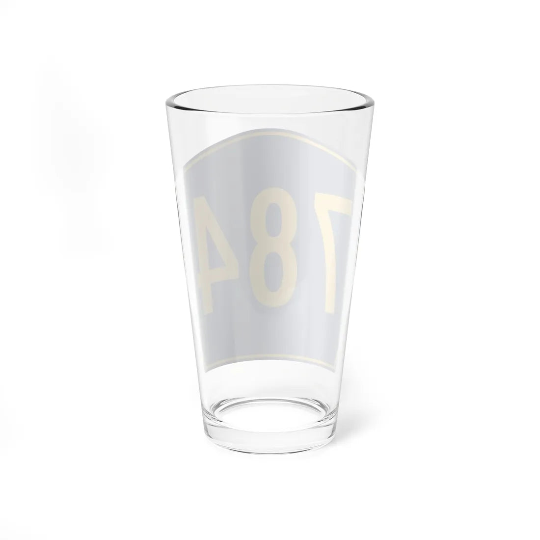 PR secondary 784 (Puerto Rico) (Road Sign) Pint Glass 16oz - Go Mug Yourself