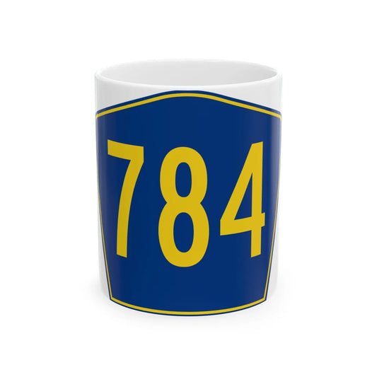 PR secondary 784 (Puerto Rico) (Road Sign) White Coffee Mug 11oz - Go Mug Yourself