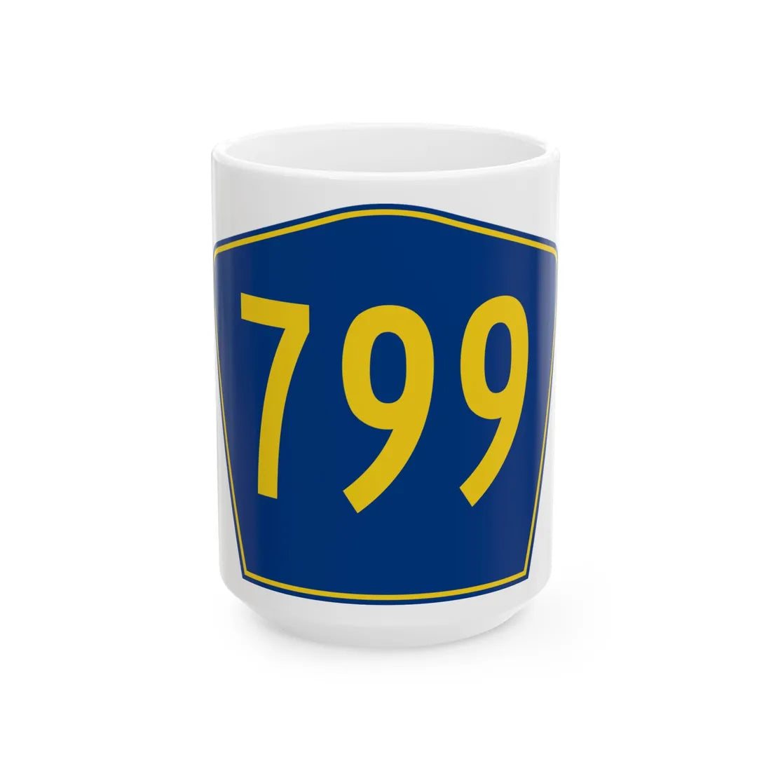 PR secondary 799 (Puerto Rico) (Road Sign) White Coffee Mug 15oz - Go Mug Yourself