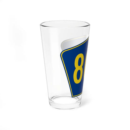 PR secondary 807 (Puerto Rico) (Road Sign) Pint Glass 16oz - Go Mug Yourself