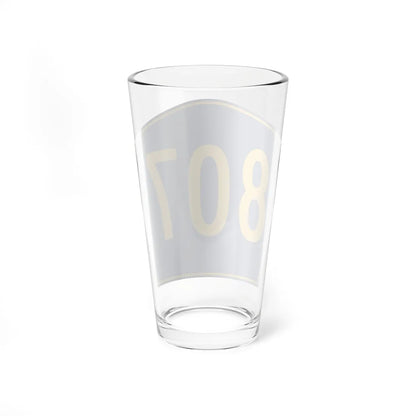 PR secondary 807 (Puerto Rico) (Road Sign) Pint Glass 16oz - Go Mug Yourself