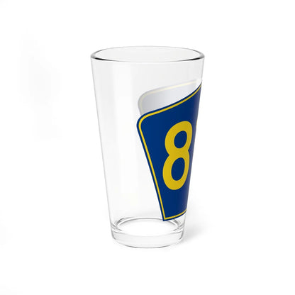 PR secondary 810 (Puerto Rico) (Road Sign) Pint Glass 16oz - Go Mug Yourself