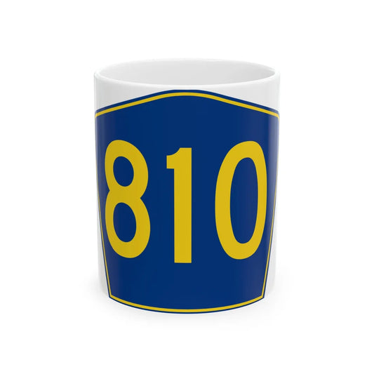 PR secondary 810 (Puerto Rico) (Road Sign) White Coffee Mug 11oz - Go Mug Yourself