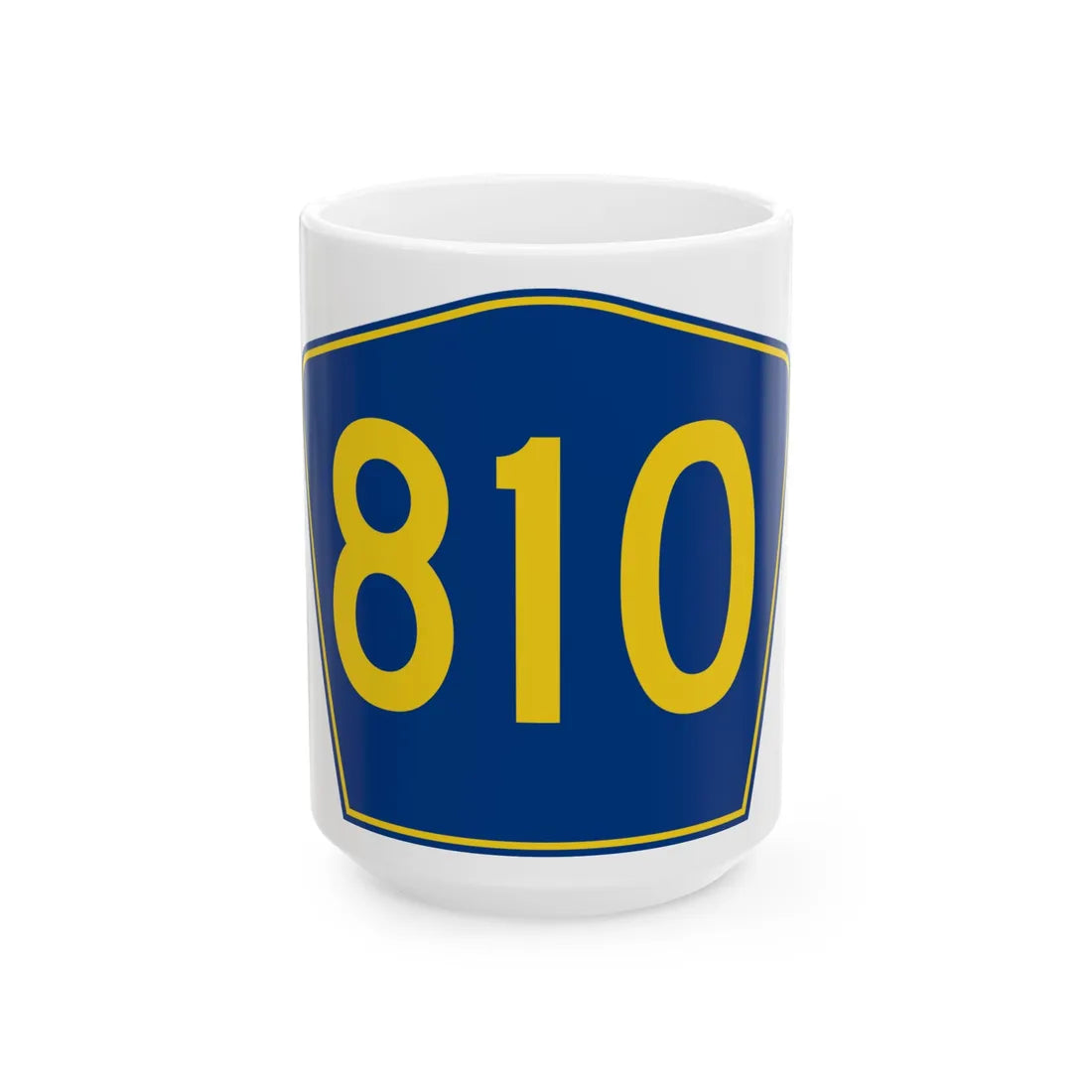 PR secondary 810 (Puerto Rico) (Road Sign) White Coffee Mug 15oz - Go Mug Yourself