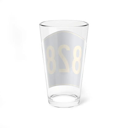 PR secondary 828 (Puerto Rico) (Road Sign) Pint Glass 16oz - Go Mug Yourself