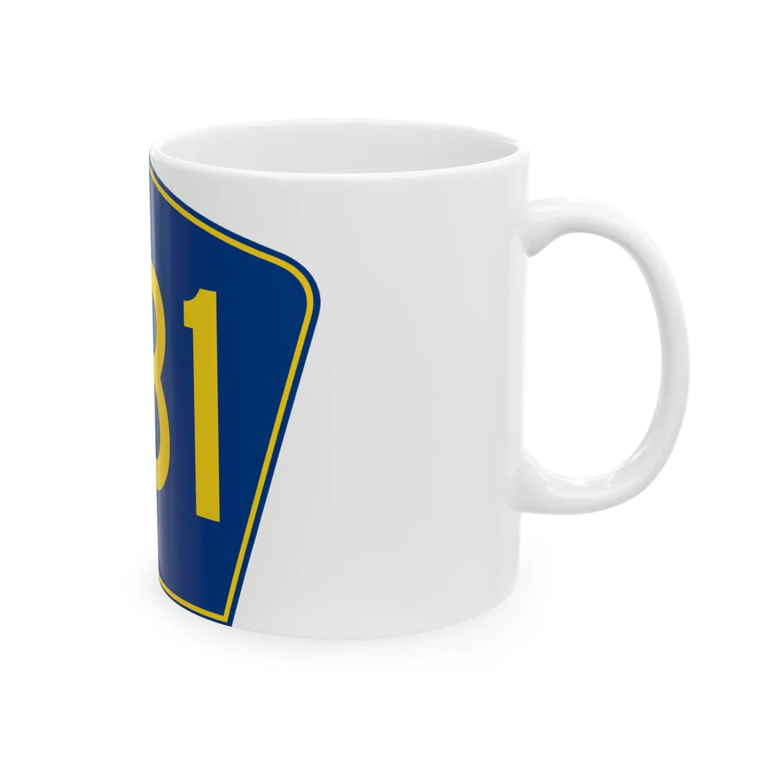 PR secondary 831 (Puerto Rico) (Road Sign) White Coffee Mug - Go Mug Yourself