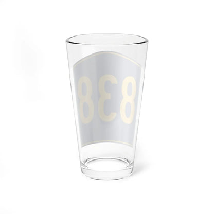 PR secondary 838 (Puerto Rico) (Road Sign) Pint Glass 16oz - Go Mug Yourself