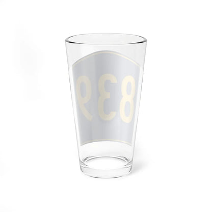 PR secondary 839 (Puerto Rico) (Road Sign) Pint Glass 16oz - Go Mug Yourself