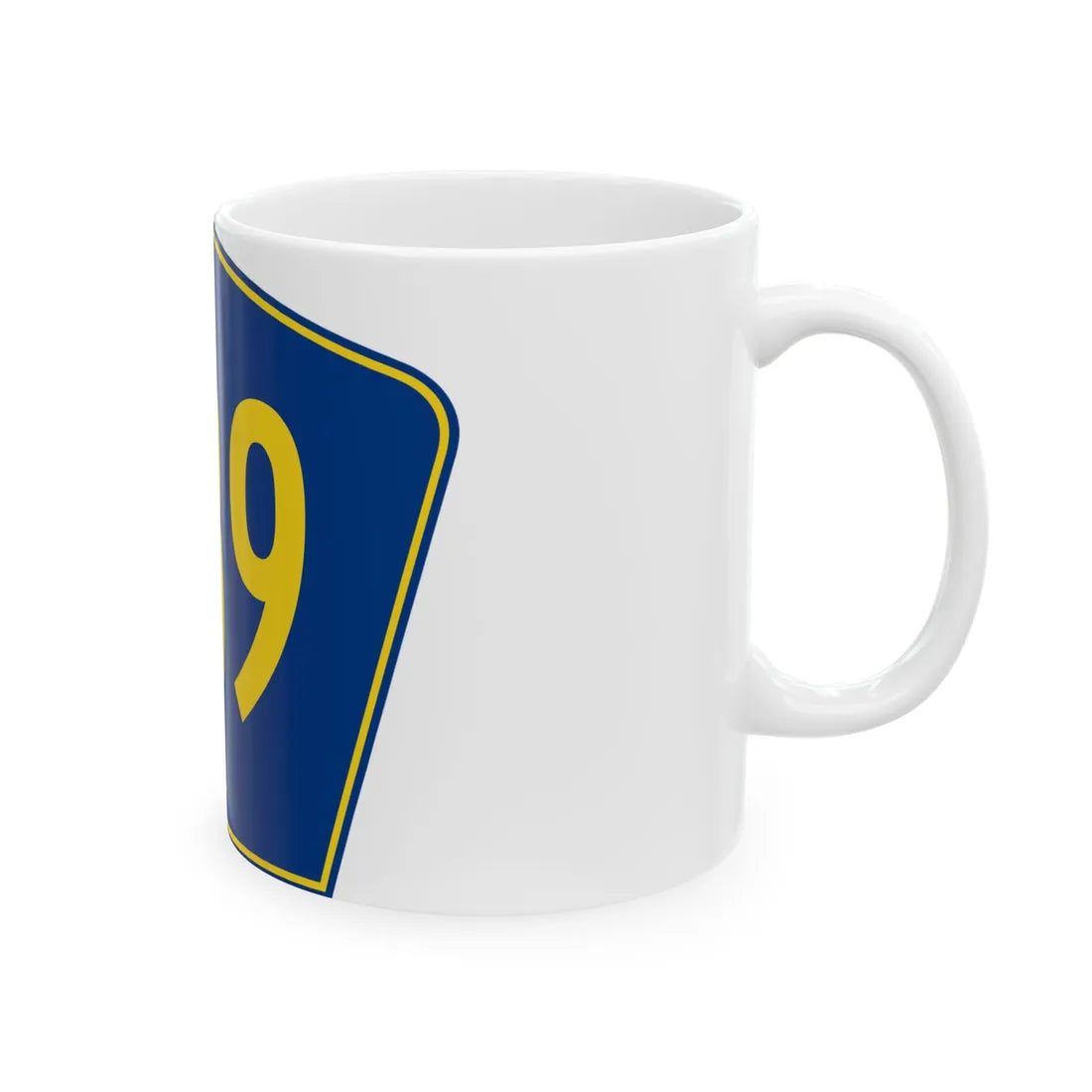 PR secondary 839 (Puerto Rico) (Road Sign) White Coffee Mug - Go Mug Yourself