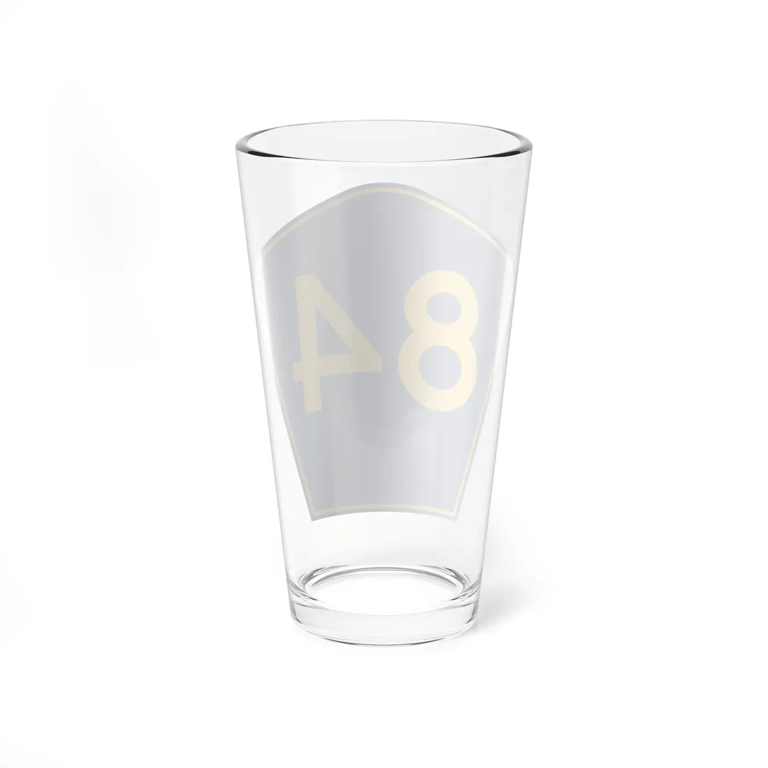PR secondary 84 (Puerto Rico) (Road Sign) Pint Glass 16oz - Go Mug Yourself