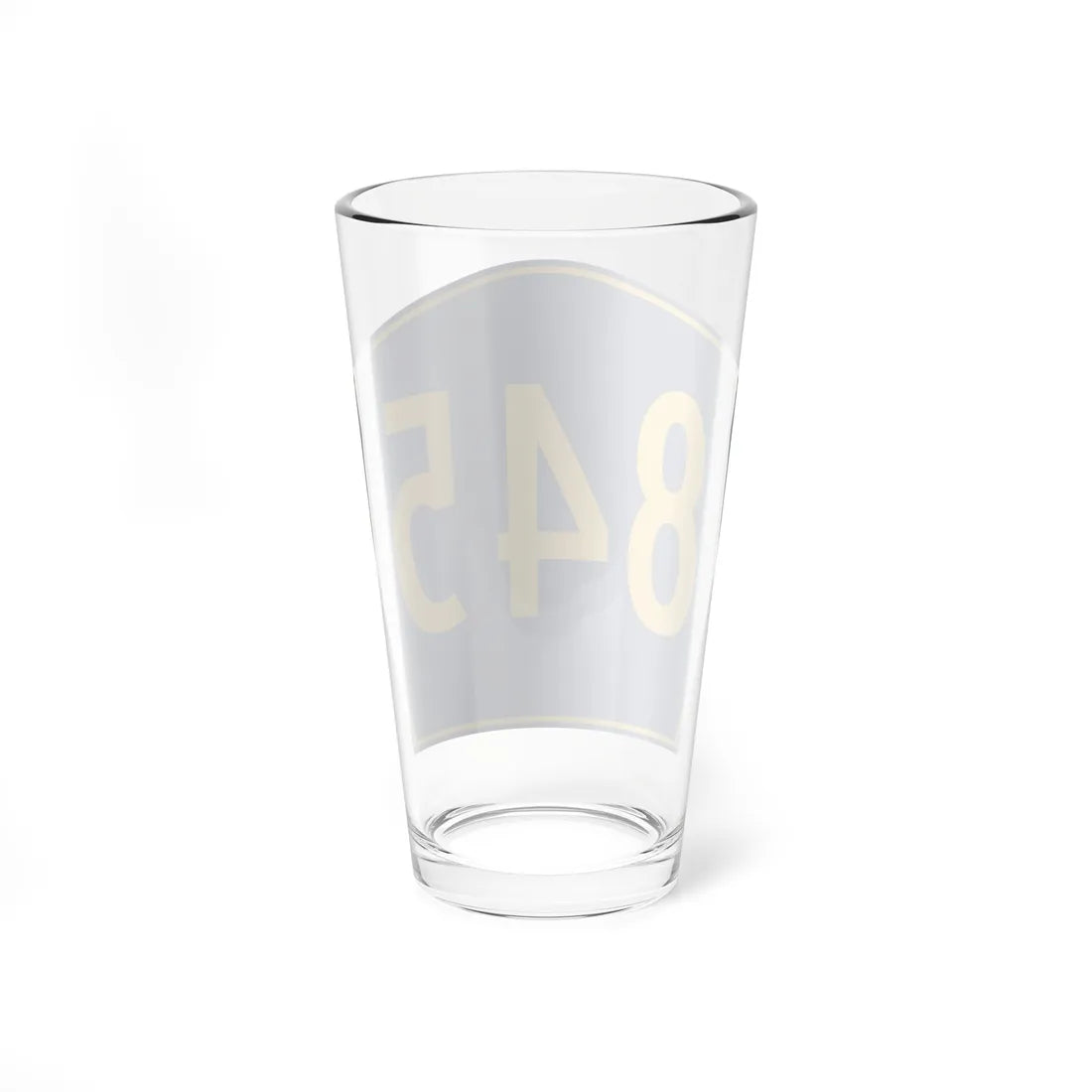 PR secondary 845 (Puerto Rico) (Road Sign) Pint Glass 16oz - Go Mug Yourself