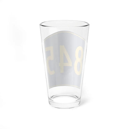 PR secondary 845 (Puerto Rico) (Road Sign) Pint Glass 16oz - Go Mug Yourself