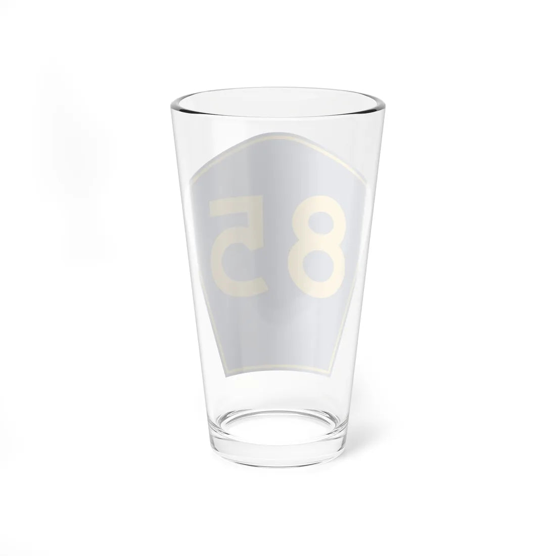 PR secondary 85 (Puerto Rico) (Road Sign) Pint Glass 16oz - Go Mug Yourself