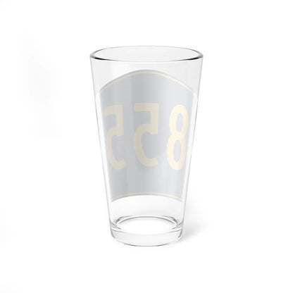 PR secondary 855 (Puerto Rico) (Road Sign) Pint Glass 16oz - Go Mug Yourself