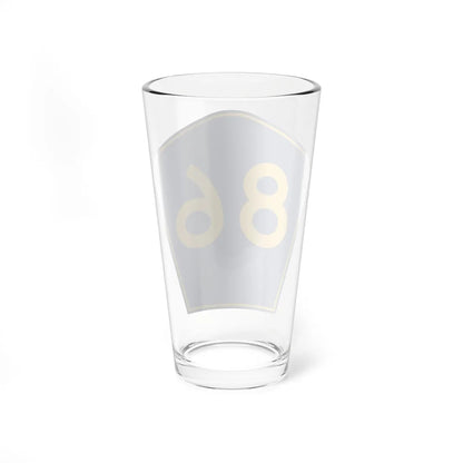 PR secondary 86 (Puerto Rico) (Road Sign) Pint Glass 16oz - Go Mug Yourself