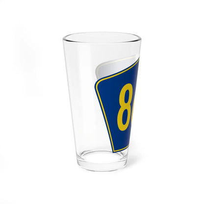 PR secondary 866 (Puerto Rico) (Road Sign) Pint Glass 16oz - Go Mug Yourself
