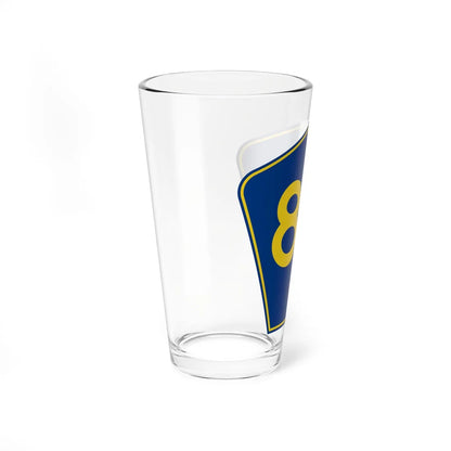 PR secondary 87 (Puerto Rico) (Road Sign) Pint Glass 16oz - Go Mug Yourself