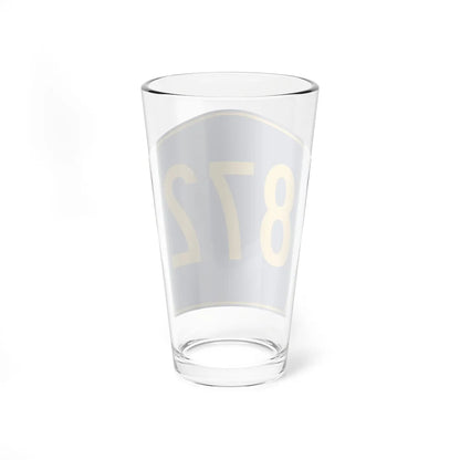 PR secondary 872 (Puerto Rico) (Road Sign) Pint Glass 16oz - Go Mug Yourself